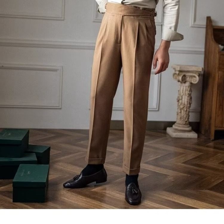 GRAYCIOUS - Mid-rise rechte, rechte broek met rechte pijpen