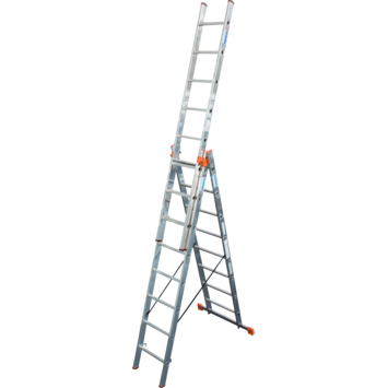 Krause Tribilo Schuifladder 3 x 10 treden