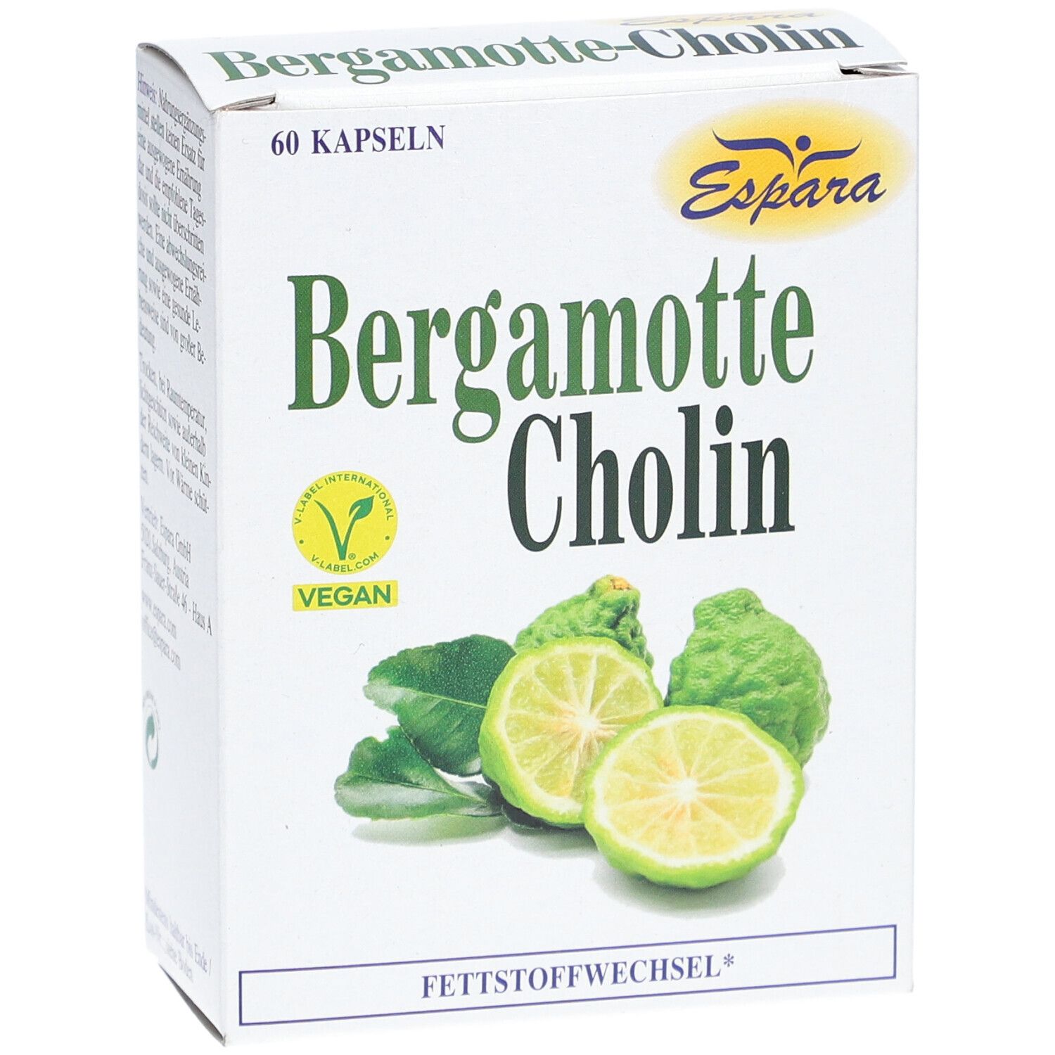 Espara Bergamotte-Cholin Kapseln