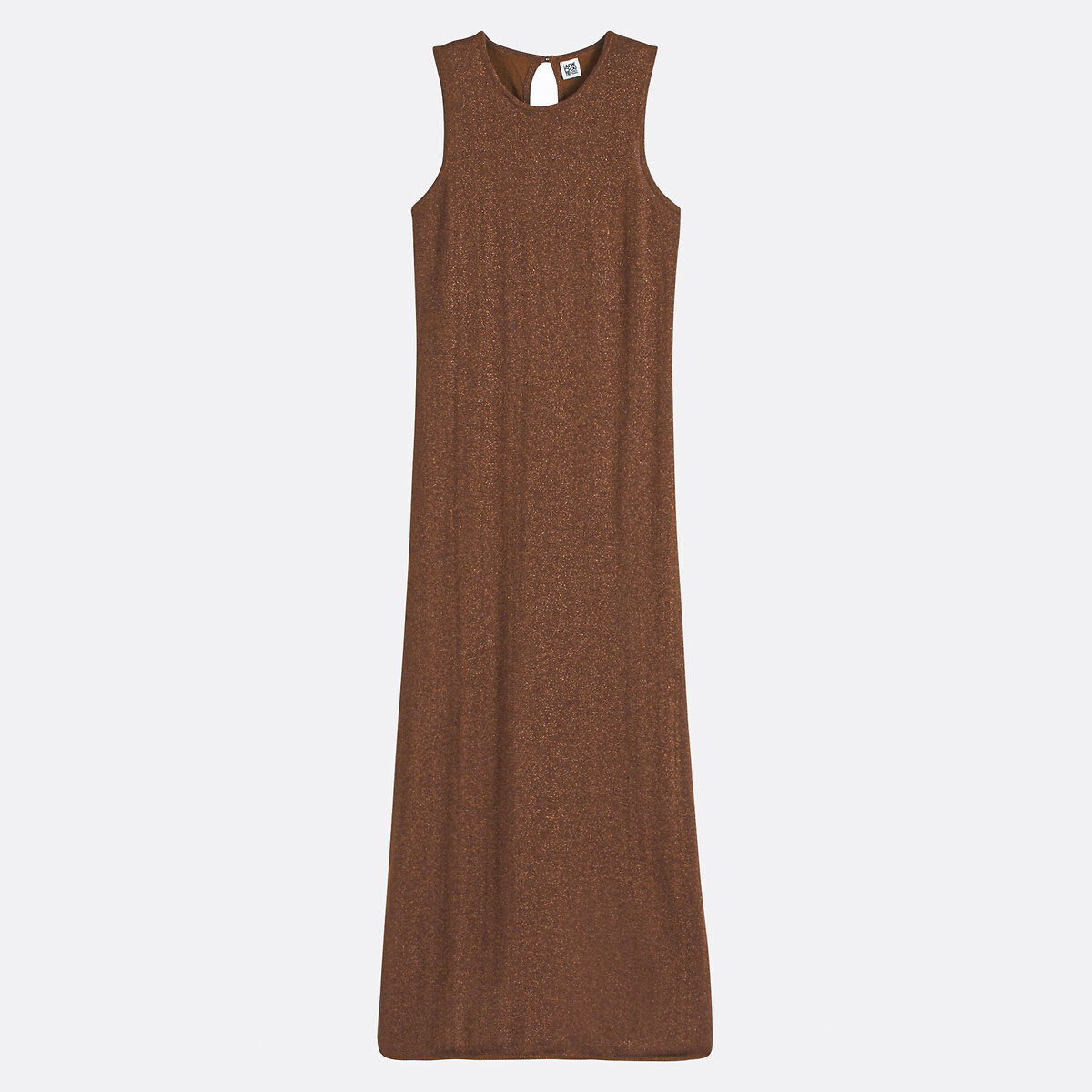 COLEÇÕES LA REDOUTE<br>Vestido longo evasê sem mangas