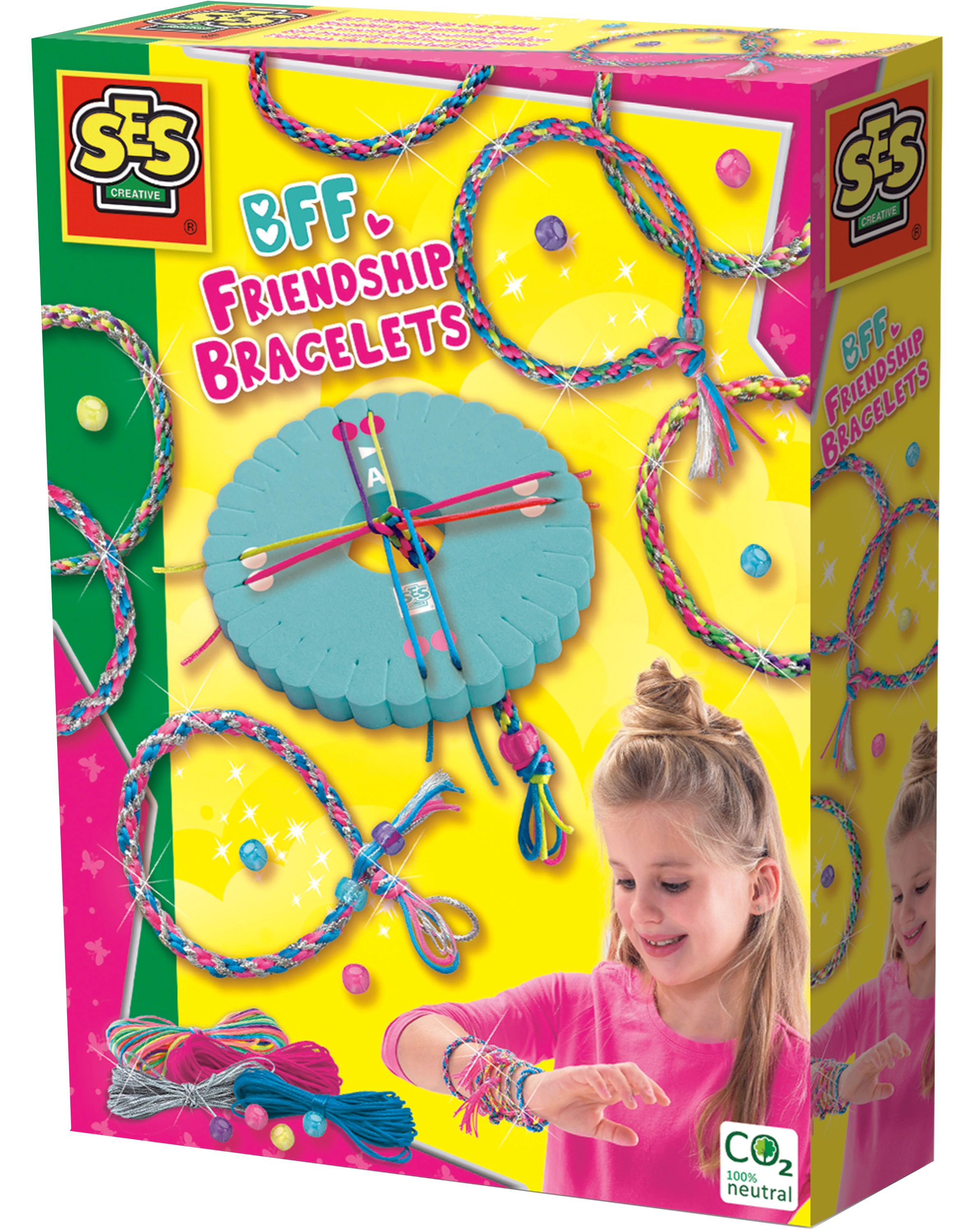 Bastelset BFF-FREUNDSCHAFTSARMBÄNDER in bunt