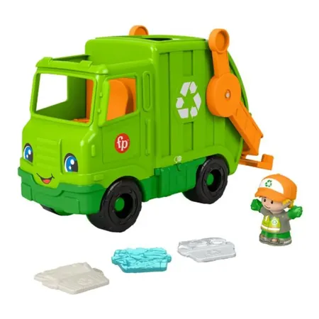Mattel Little People Recycling Laster Musikspielzeug – mehrsprachige Version