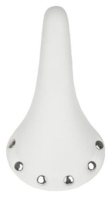 M-Wave Selle De Vélo Fixie/Race - Blanc