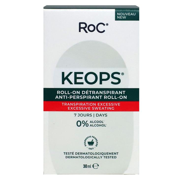 Keops détranspirant roll-on 30ml