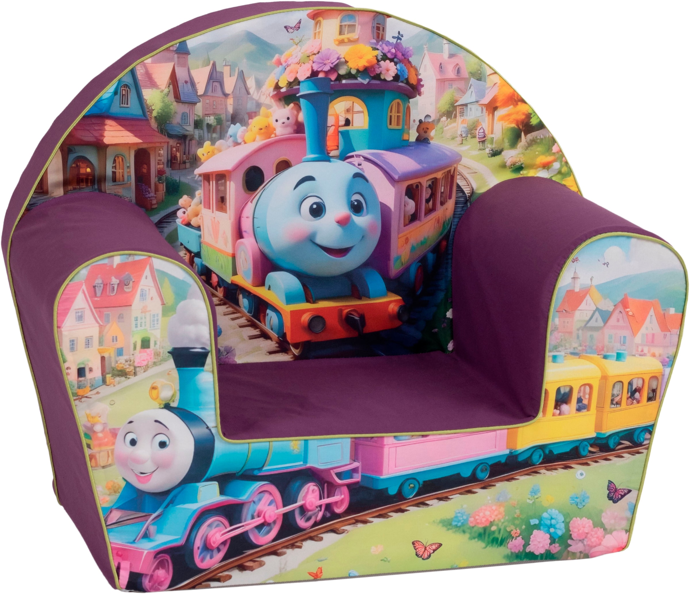 Knorrtoys® Sessel »Happy train« für Kinder; Made in Europe