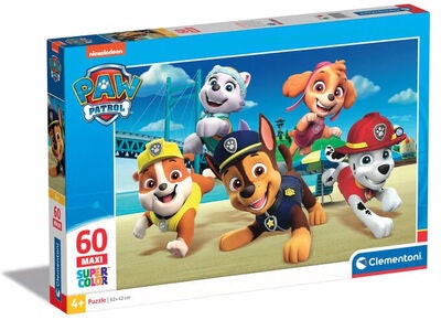 Clementoni Maxi Paw Patrol Barnepuslespill 60 Brikker