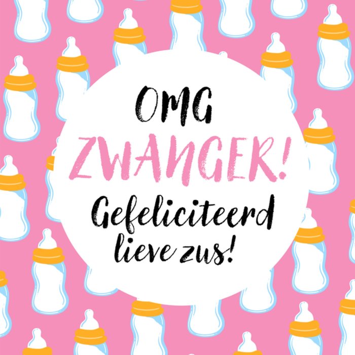Greetz | Zwangerschapskaart | Omg zwanger!