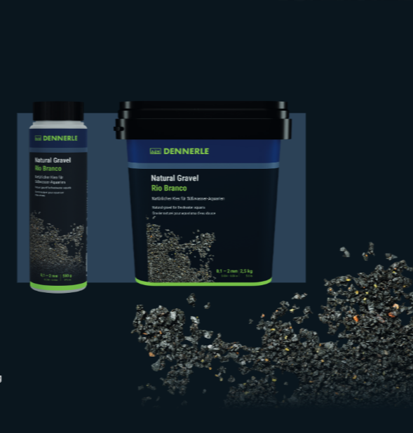 Dennerle Natuur Gravel Rio Branco 0,1-2mm 2,5kg