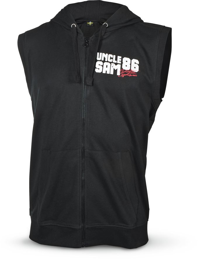 Uncle Sam Herren Sweatweste Black Beauty 2XL