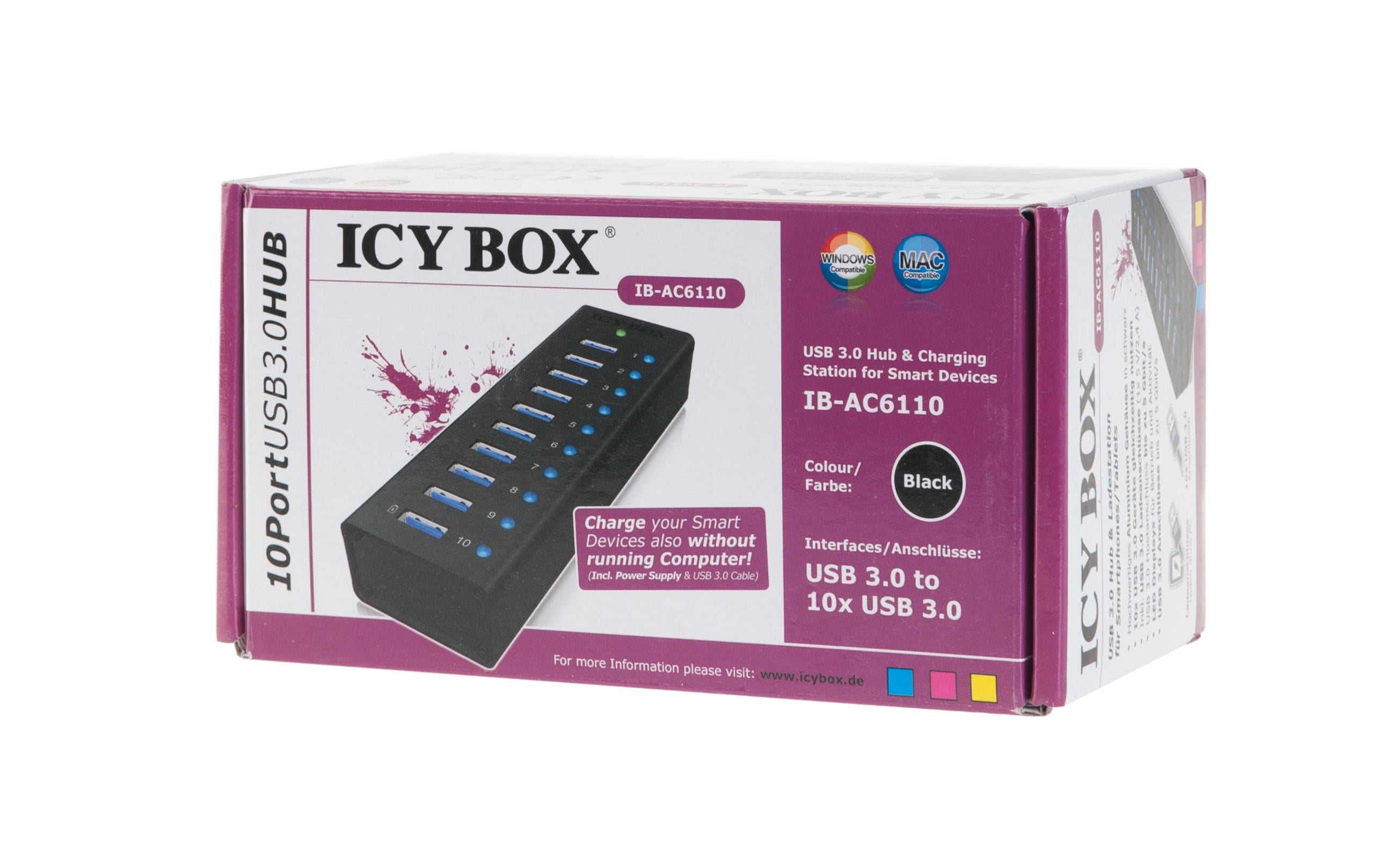 USB-Hub IB-AC611010 Port-USB-3.0-Hub