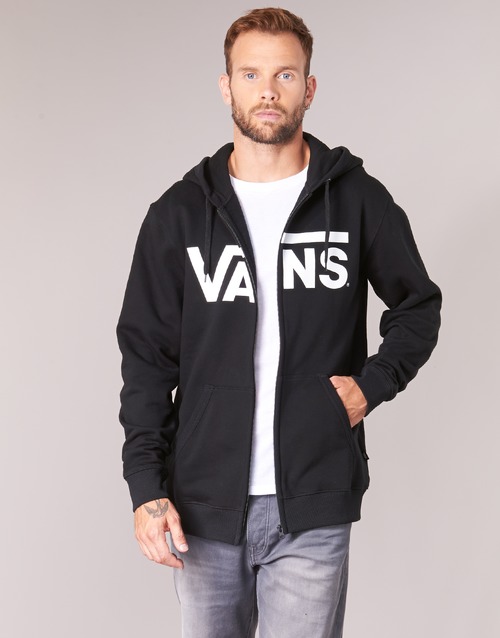 Vans - VANS CLASSIC ZIP HOODIE - Noir