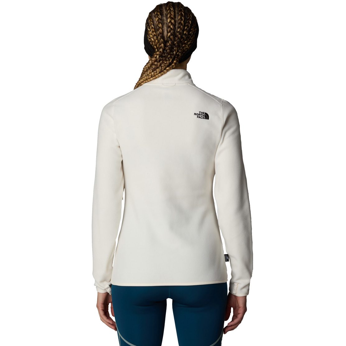 The North Face® 100 Glacier Fleecejacke Damen white dune
