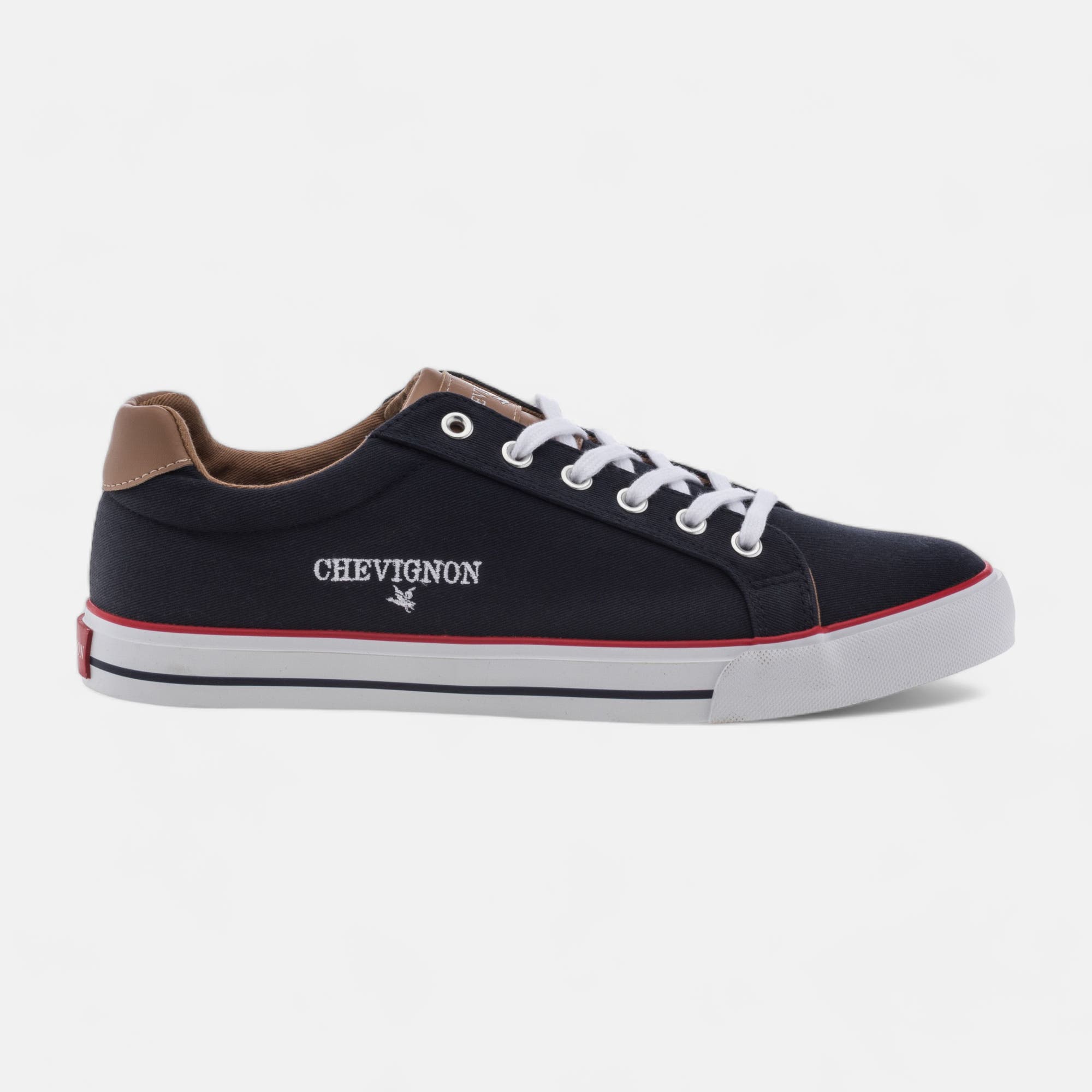Baskets en toile Homme bleu marine