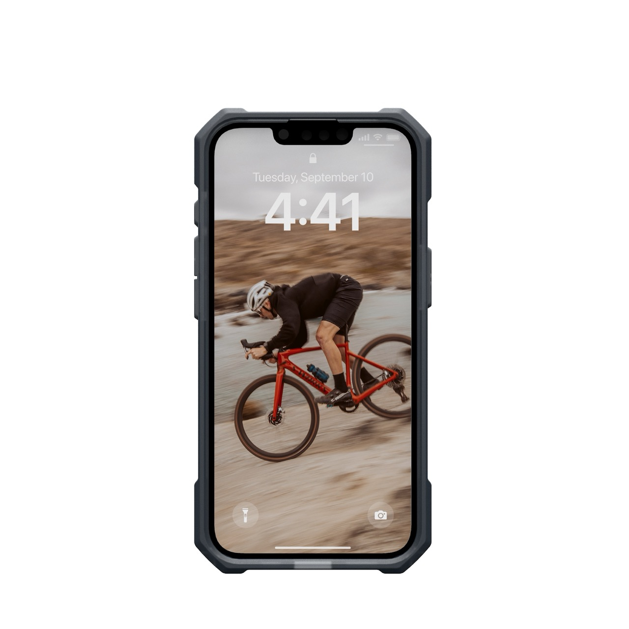 iPhone 16e MagSafe Schutzhülle Essential Armor (114496113131) - Ash (Schwarz / Transparent)