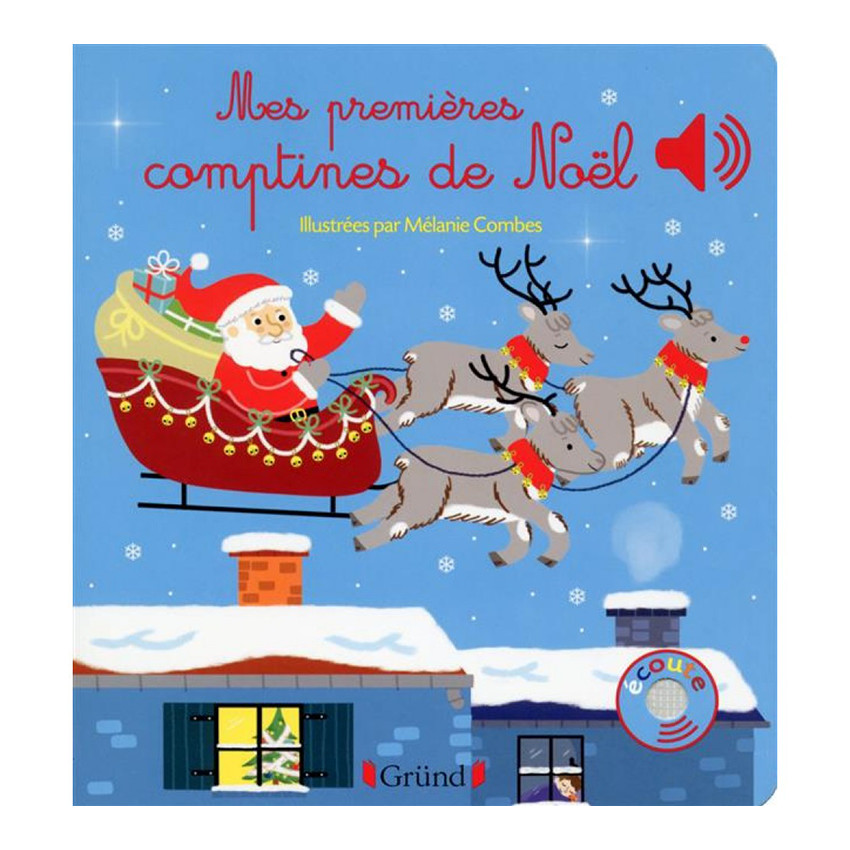Livre musical - Mes premières comptines de Noël