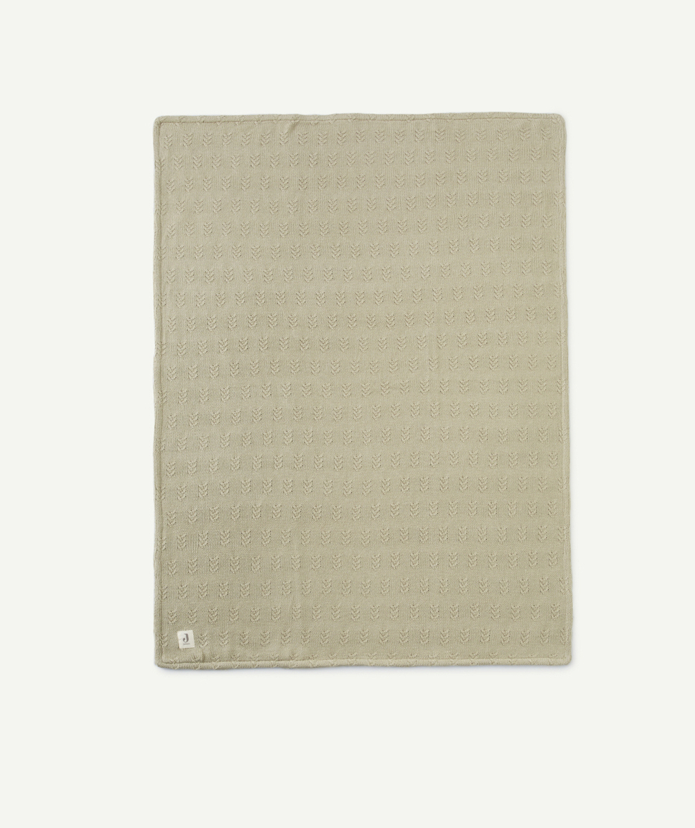 JOLLEINCOUVERTURE BERCEAU 75x100CM VERT OLIVE