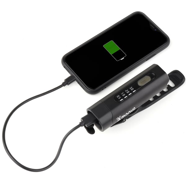 Lampe vélo XMOOVE ECLAIRAGE AVANT POWERBANK