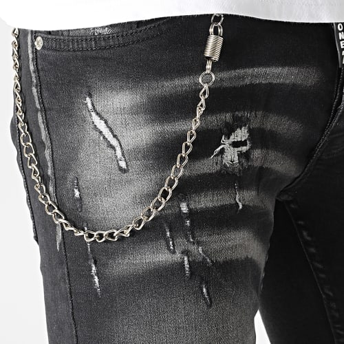 Jean Skinny Gris Anthracite