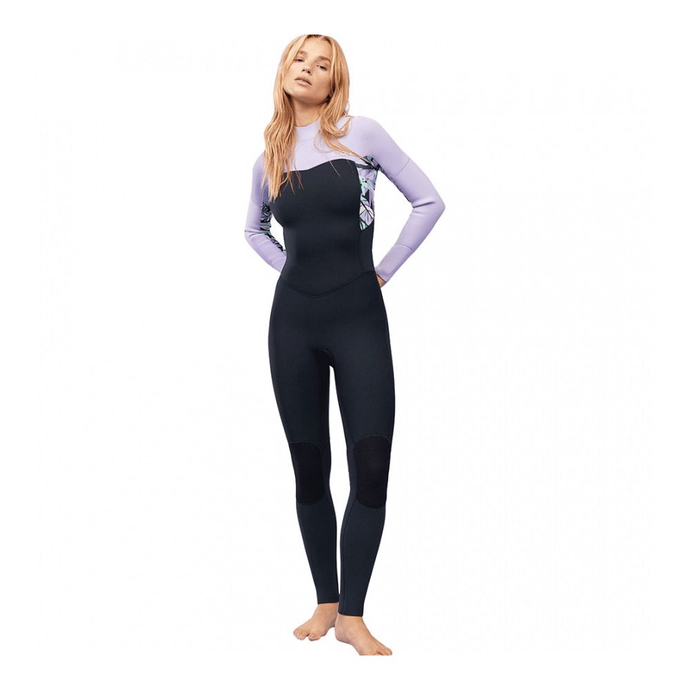 Roxy SWS BZ - Combinaison intégrale 4/3 mm Femme anthracite splash yw