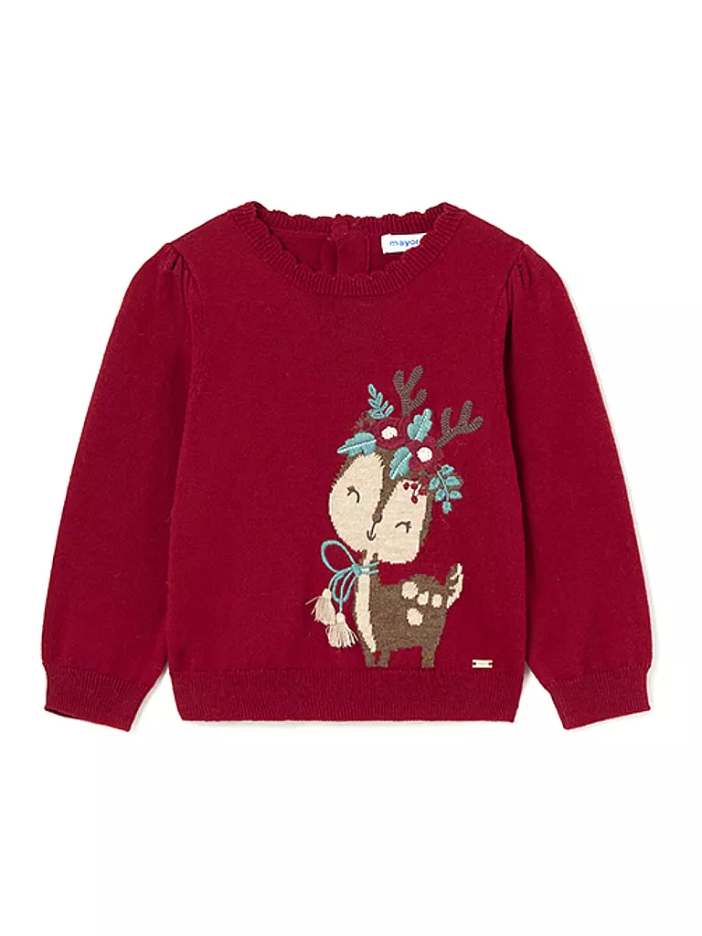 MAYORAL Baby Pullover rot