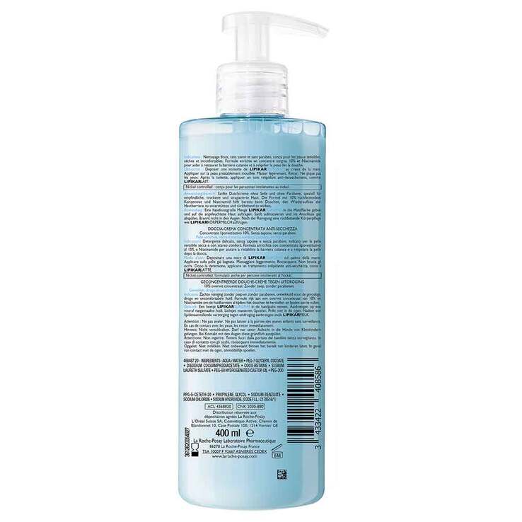 La Roche-Posay Lipikar Surgras Duschcreme, 400 ml