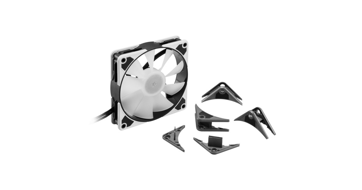 SharkoonSilentStorm 120 PWM RGB case fan  (120 x 120 x 25 mm)