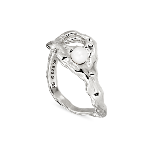 Jane Kønig Space Mary Ring, Silver, 54