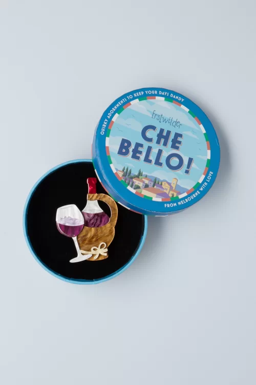 Erstwilder Vino Rosso broche