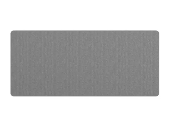 Tapis de couloir gris 80x180 cm