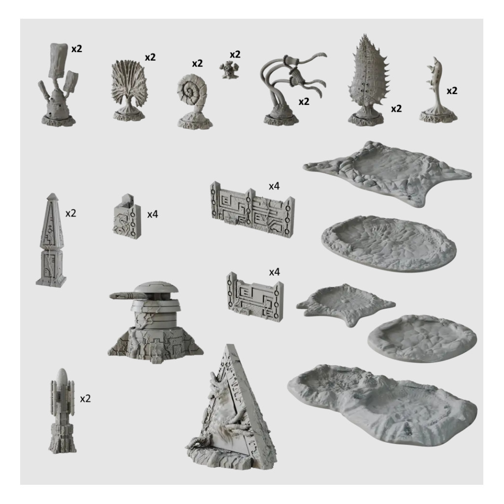 Terrain Crate: Sci-Fi Terrain - Death World