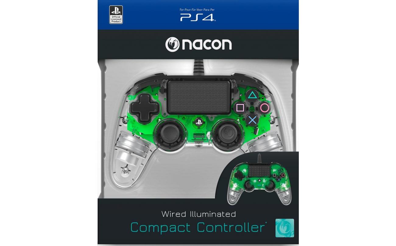 PS4 Nacon Wired Official Controller TransparantG