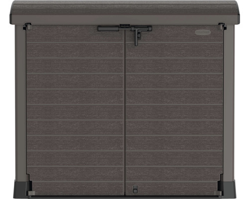 StoreAway DuraMax 1200 l afvalbak, 145 x 82,5 x 125 cm, bruin