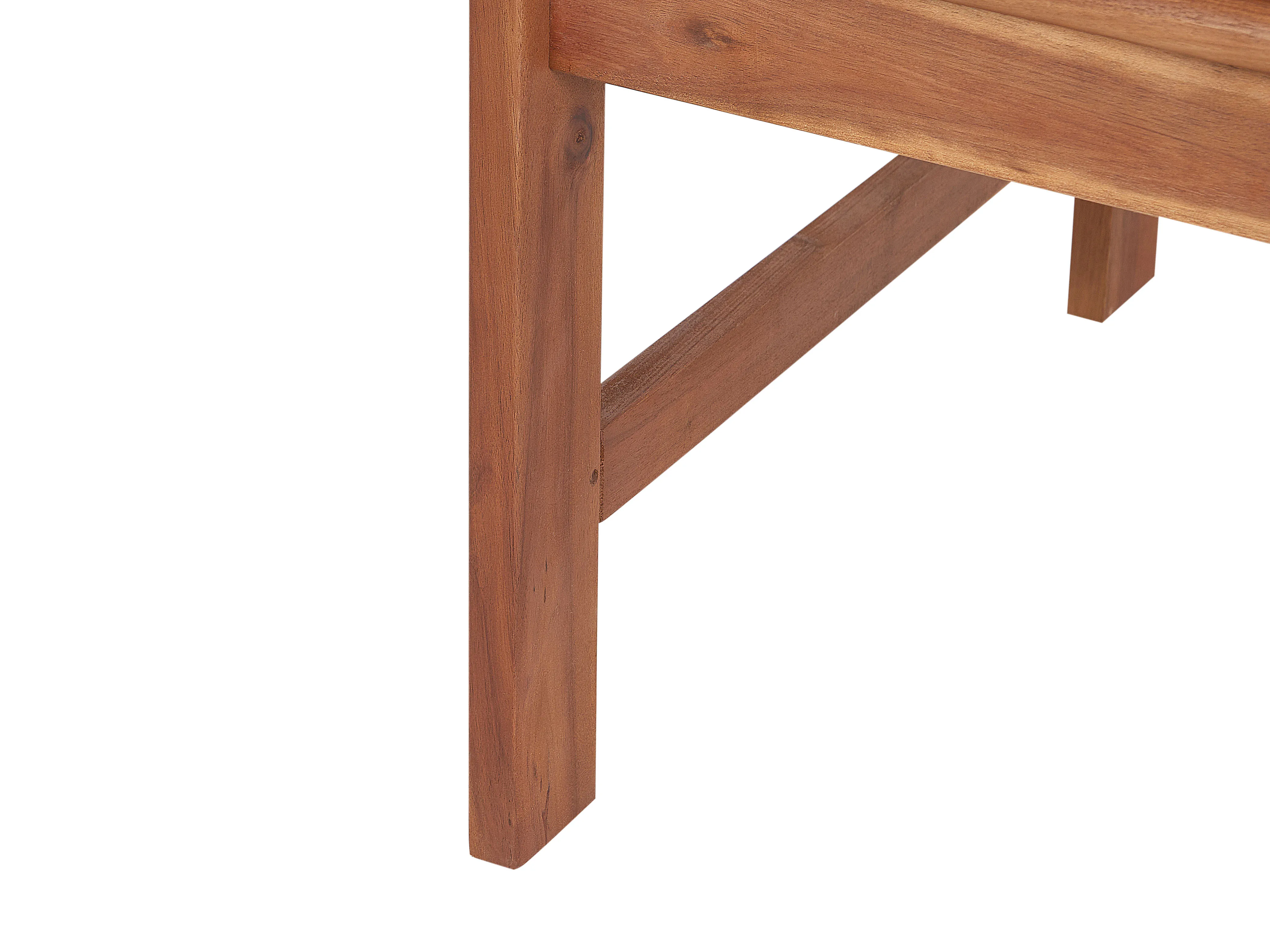 Loungeset met tafel 4-zits ALTIDONA Acaciahout Gebroken wit