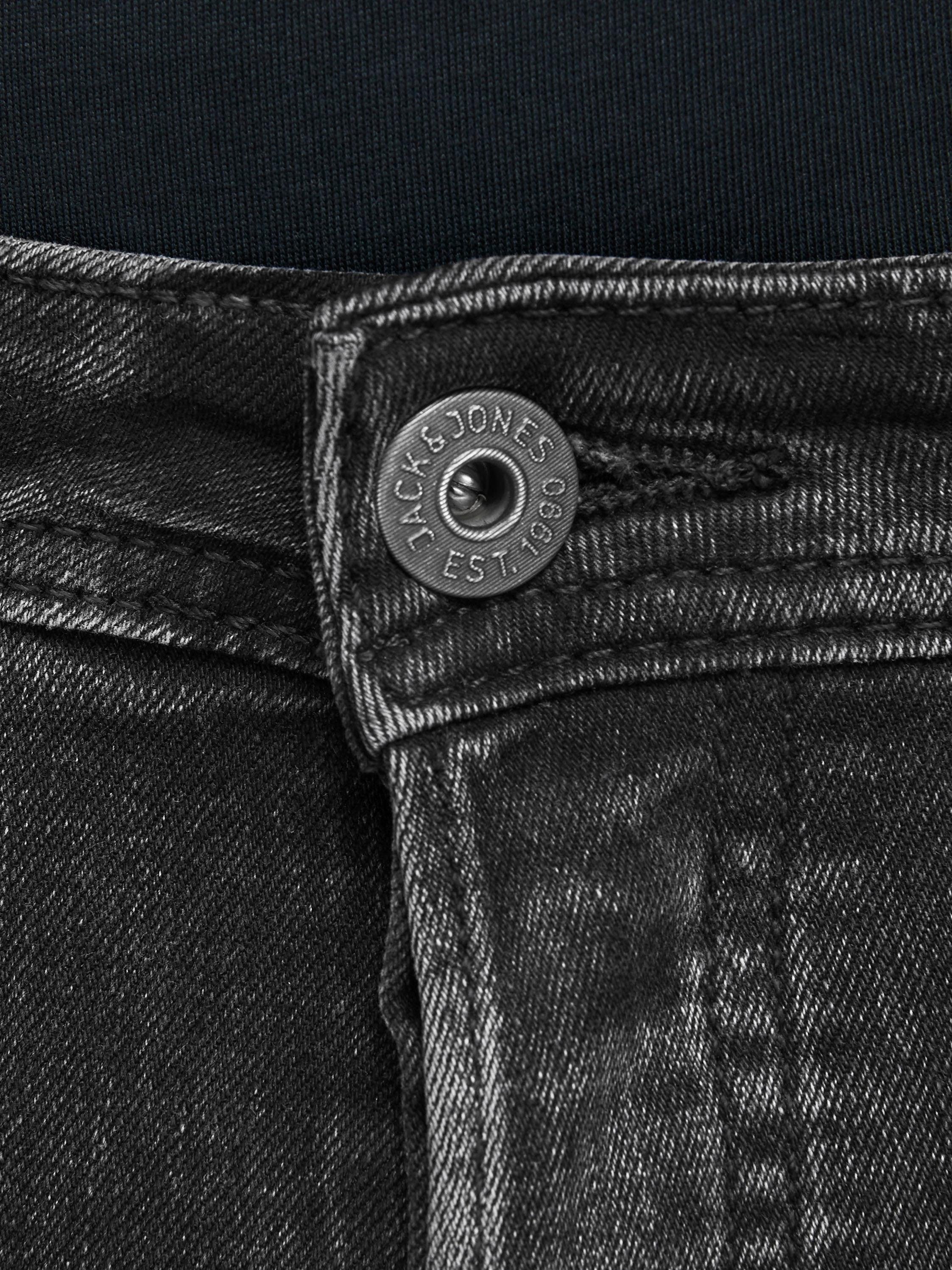 Jack & Jones Slim-fit-Jeans »JJIGLENN  Slim-Fit mit Stretch und praktischer 5-Pocket-Form«, mit Abriebeffekten