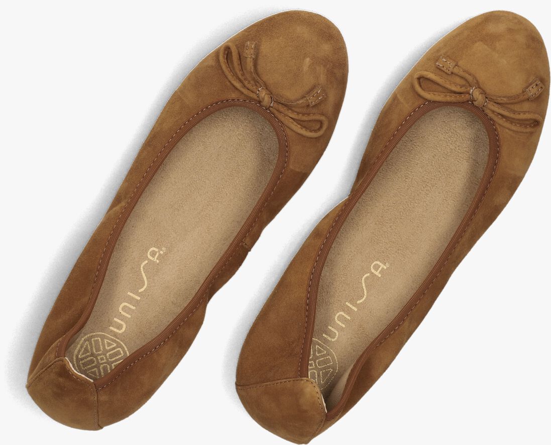 UNISA cognac unisa ballerina's acor