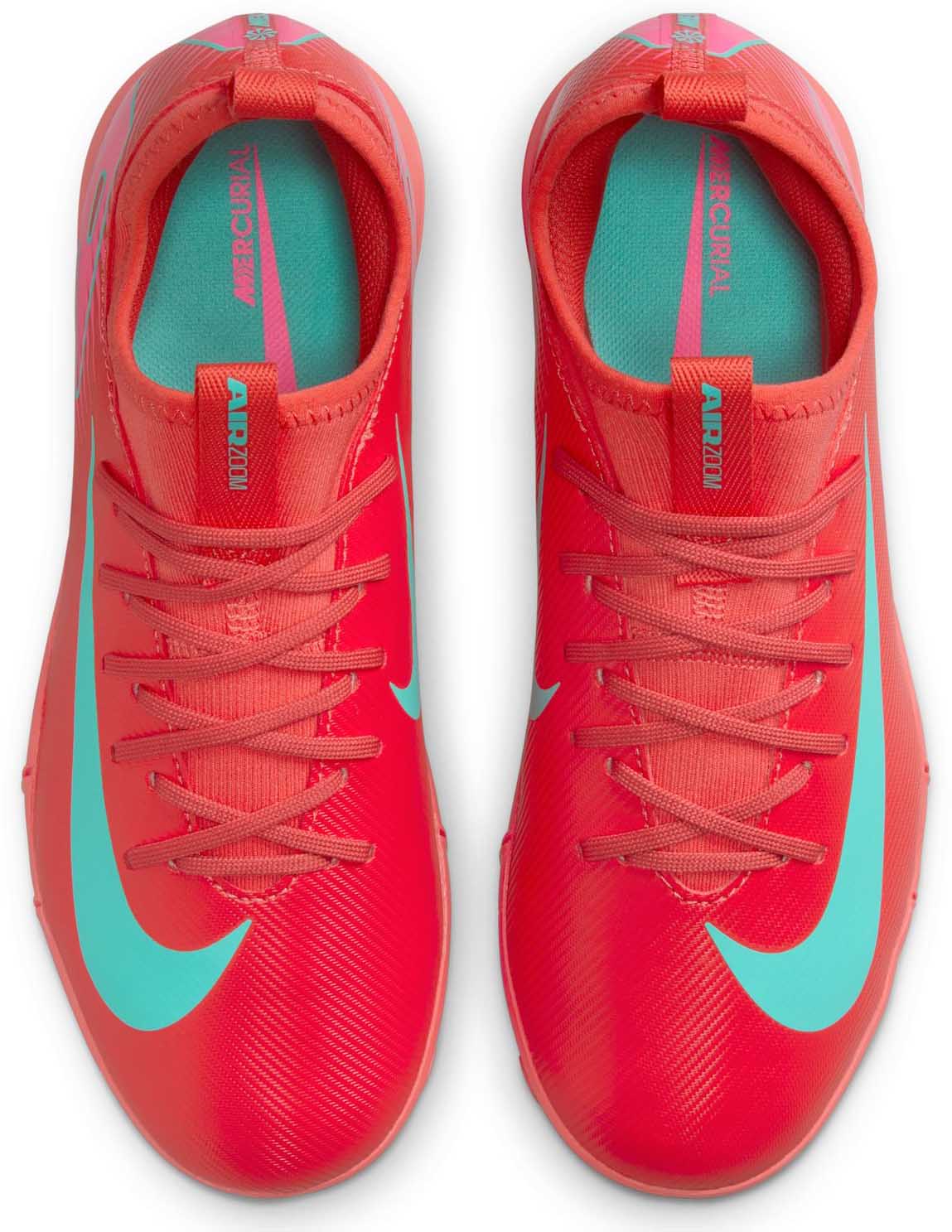 Mercurial Vapor 16 Academy TF Junior 800/Ember Glow/Aurora Green