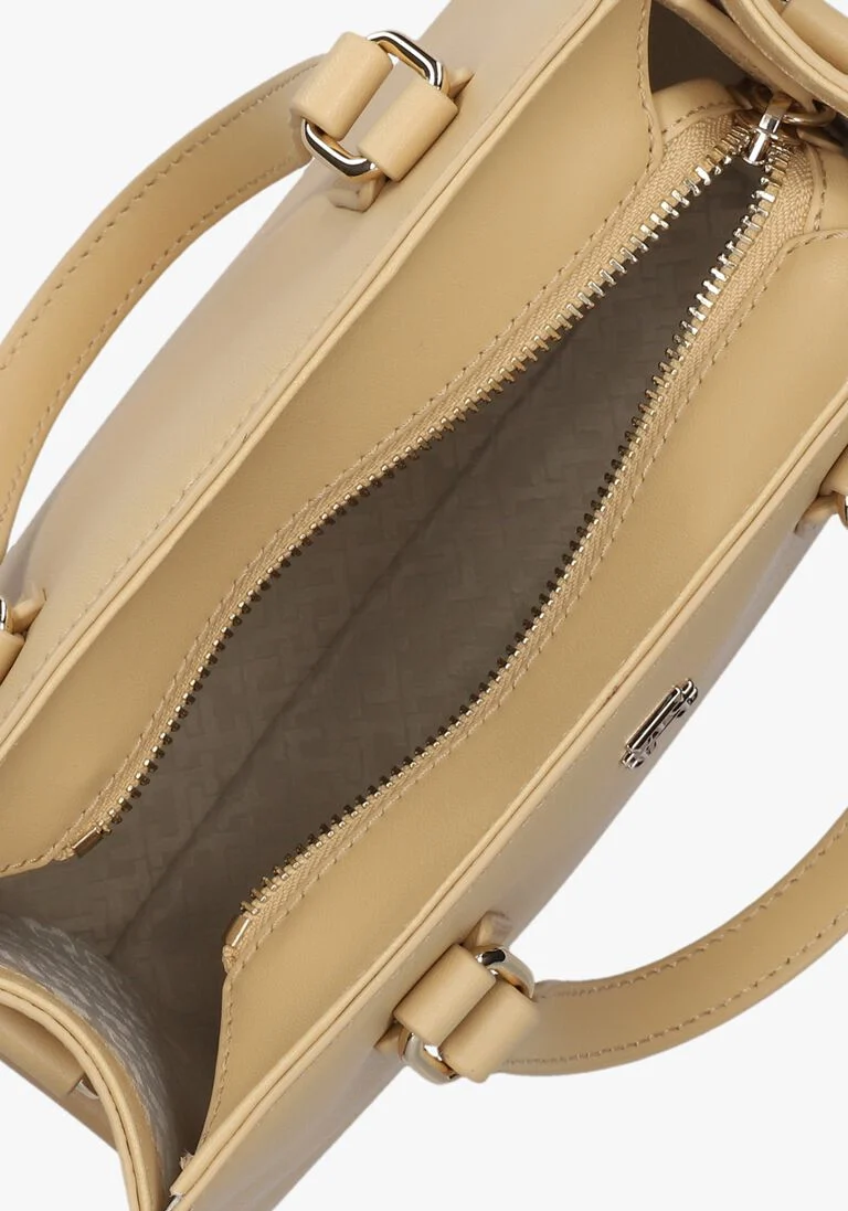 TOMMY HILFIGER beige tommy hilfiger handtas th monotype mini tote