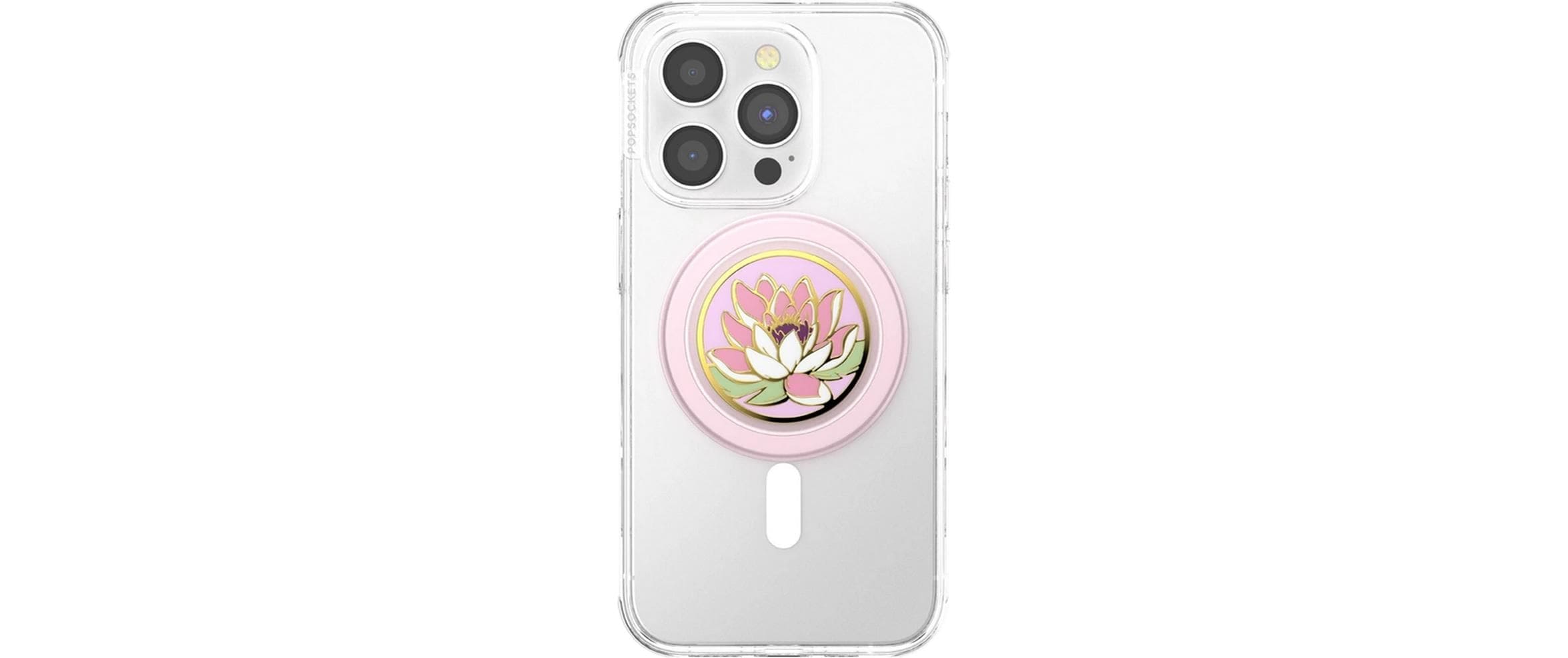 Popsockets Handy-Halterung »Enamel Water Lily MagSafe« Universalhalterung