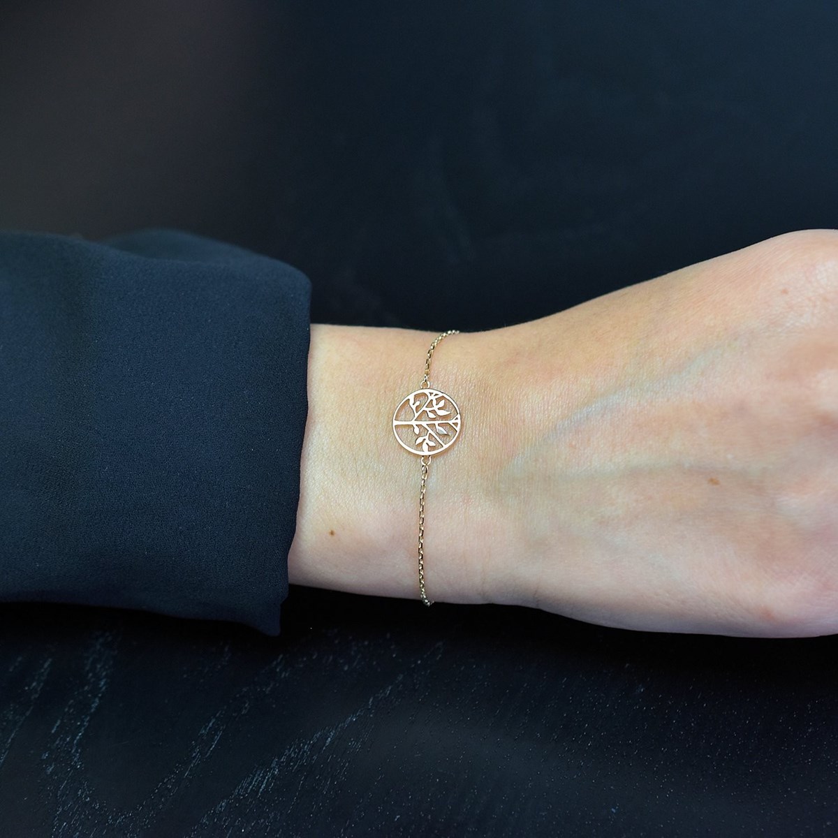 Bracelet Arbre de Vie Plaqué OR 750 3 microns