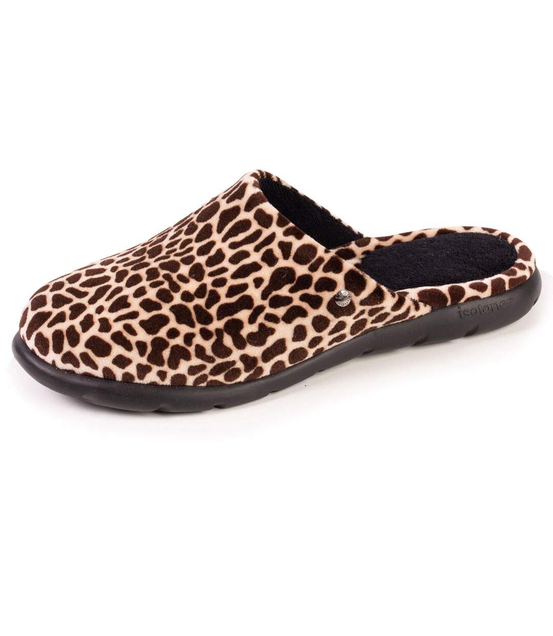 Isotoner Chaussons Mules femme velours ultra-doux