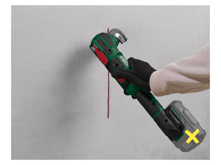 Accu-multitool 20 V zonder accu en lader