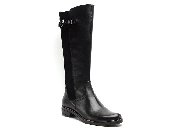 Caprice bottes plates femme 2550429 noir