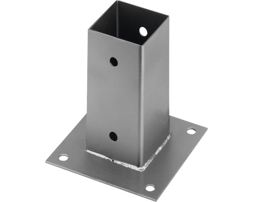 Schroefhuls 71 x 71 x 150 mm roestvrij staal