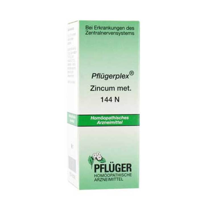 Pflügerplex Zincum metallicum 144 N Tropfen, 50 ml