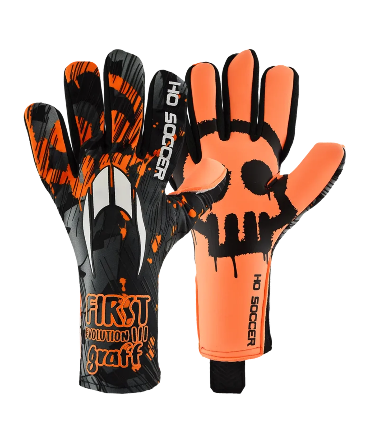 HO Soccer First Evolution III TW-Handschuhe Orange
