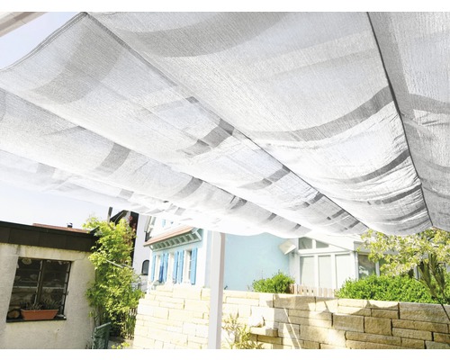 Aluminium pergola, paviljoen Florence 11x16 incl. verstelbare parasol 350 x 505 cm wit