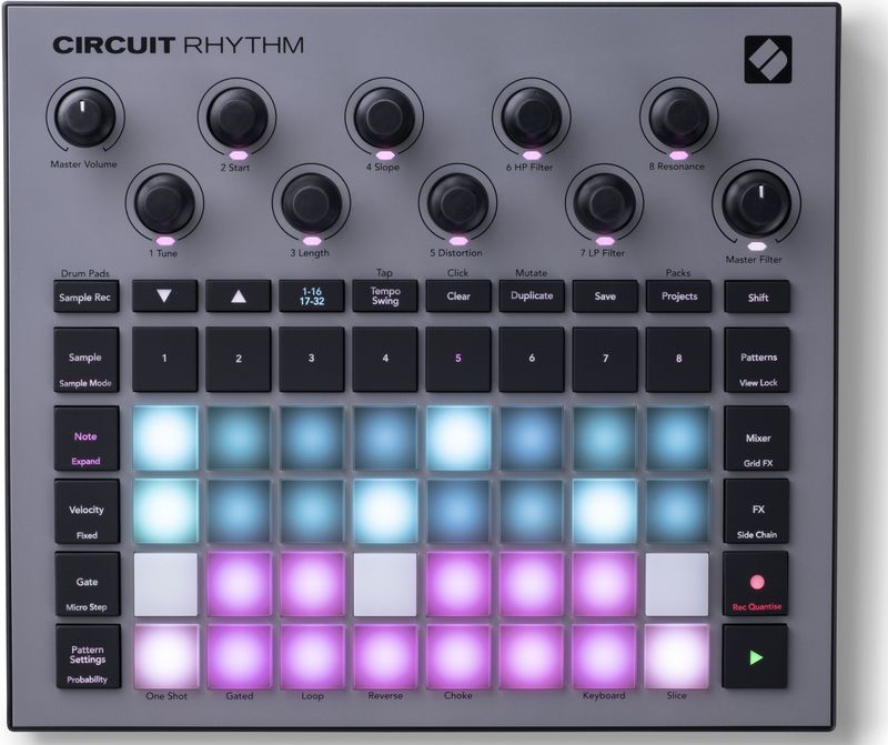 Novation - Circuit Rhythm - Groovebox Sampler