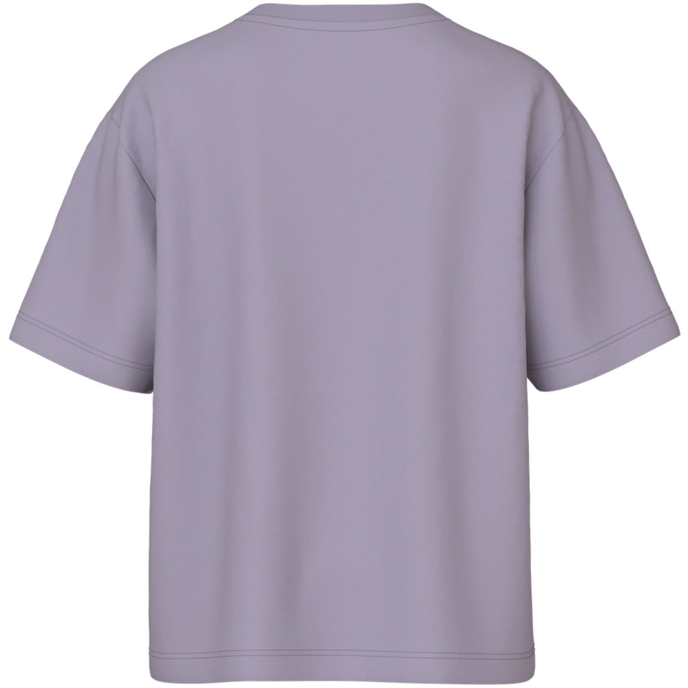 Køb Name It Lavender Gray Stay Chic Nkfvotea Ss Nreg Top