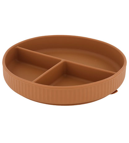 Mikk-Line Teller - Silikon - 3 Fächer - Brown Sugar