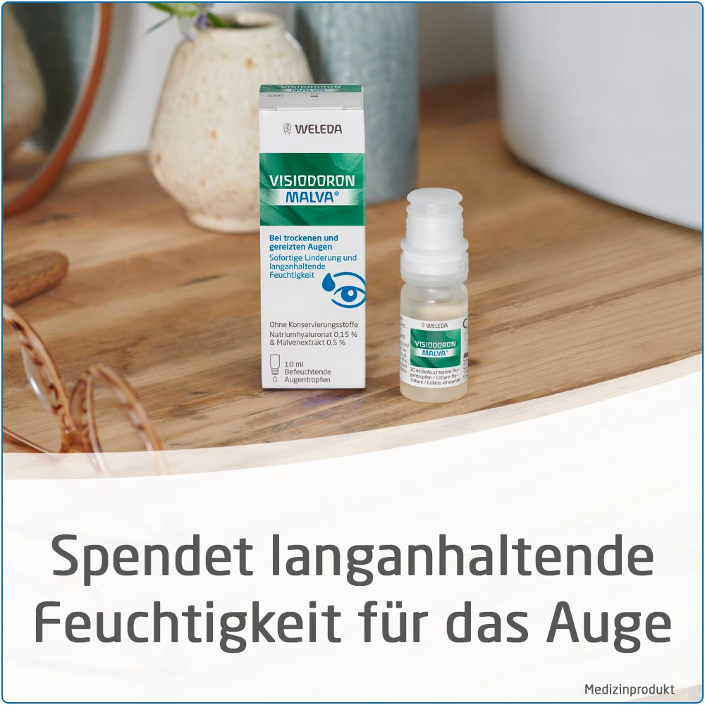 Visiodoron Malva® Augentropfen bei trockenen und gereizten Augen